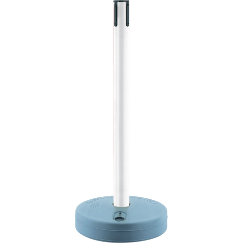Outdoor TensaBarrier&reg; - Receiver Posts, 37" High, White Sécurité Médic