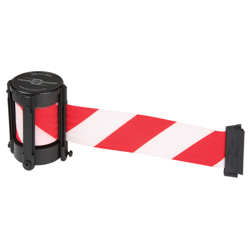 Replacement Cassettes For Utility, Advance & StowAway&reg; TensaBarrier&reg;, 13', White Tape Sécurité Médic