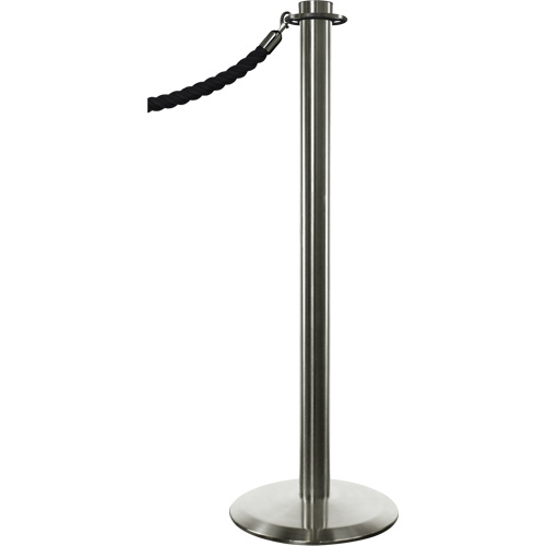 Portable Posts, 34" High, Polished Sécurité Médic