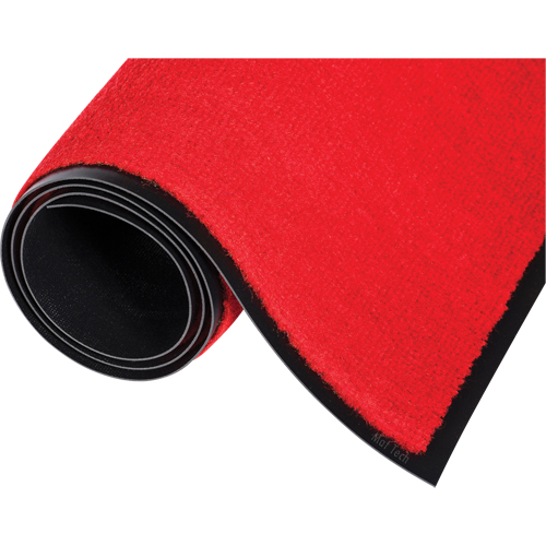 Proluxe Matting, Wiper, 4' x 4' x 5/16", Red Sécurité Médic