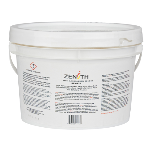 Base Sorbent Neutraliser, Dry, 3.5 kg, Caustic Sécurité Médic