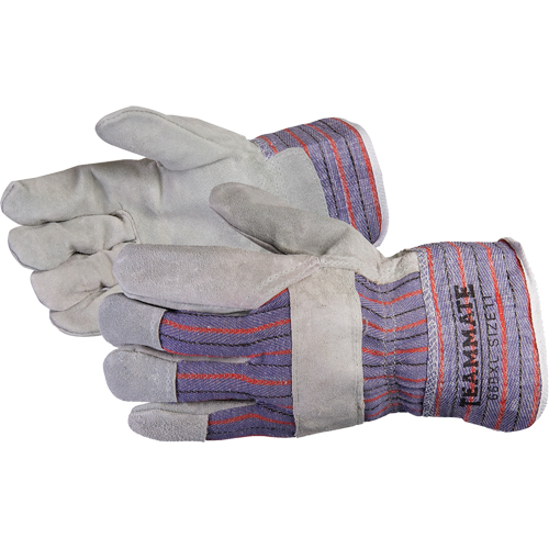 Endura&reg; Fitters Gloves, X-Large, Split Cowhide Palm Sécurité Médic
