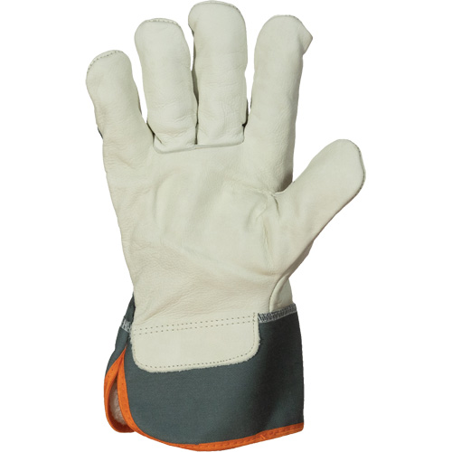Gants d'ajusteur Endura pour l'hiver, Grand, Paume en Cuir fleur de vache, Doublure en Boa Sécurité Médic