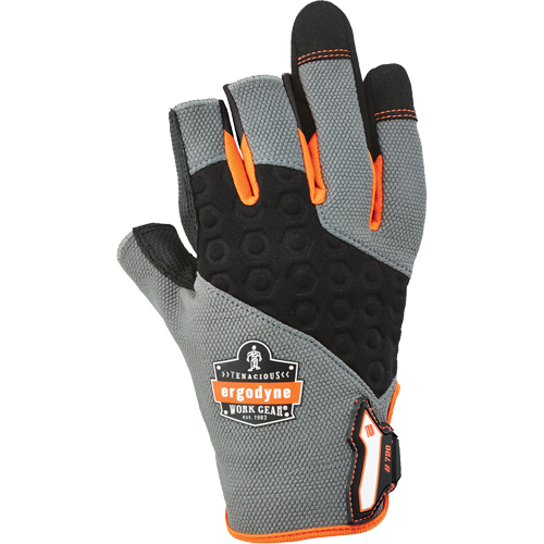 Gants robustes ProFlex 720 pour la charpente, Petit, Paume en Synth&eacute;tique, Poignet Boucle et crochet Sécurité Médic