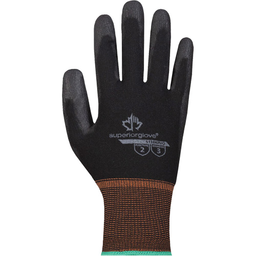 Gants Superior Touch, 6/T-petit, R&ecirc;vetement Polyur&eacute;thane, Calibre 13, Enveloppe en Nylon Sécurité Médic