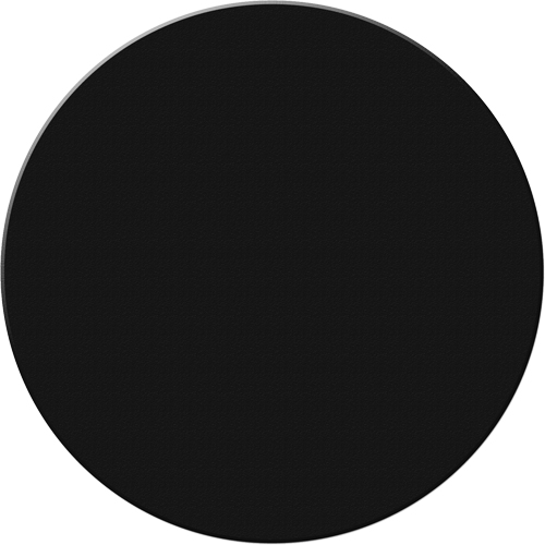 Armor Stripe Lean/5S Markers, Circle, 6" L x 6" W, Black, Plastic Sécurité Médic