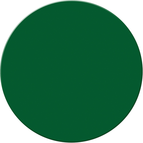 Armor Stripe Lean/5S Markers, Circle, 6" L x 6" W, Green, Plastic Sécurité Médic