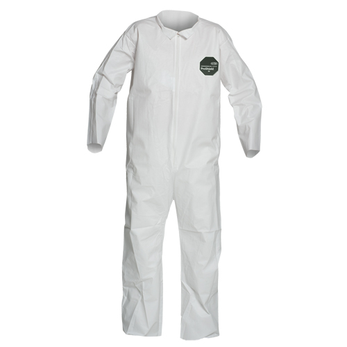 ProShield&reg; 50 Coveralls, 2X-Large, White, Microporous Sécurité Médic