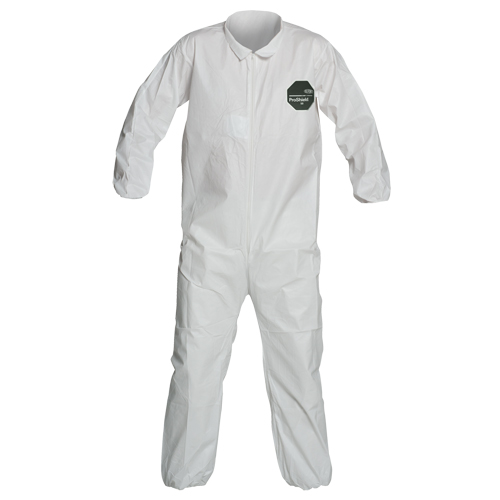 ProShield&reg; 50 Coveralls, Small, White, Microporous Sécurité Médic
