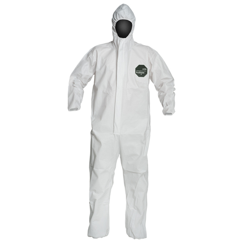 ProShield&reg; 50 Coveralls, Small, White, Microporous Sécurité Médic