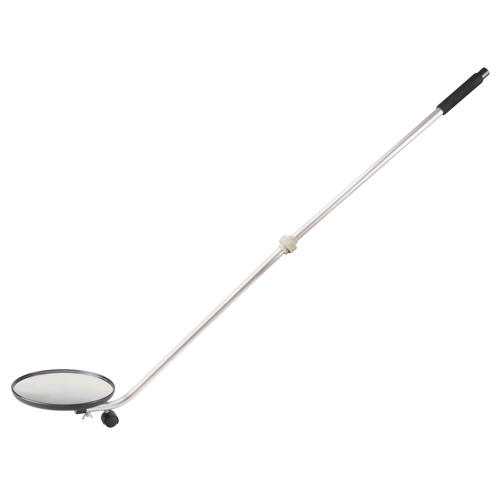 Inspection Mirror, 8.5" dia., Round, 47" Handle Sécurité Médic