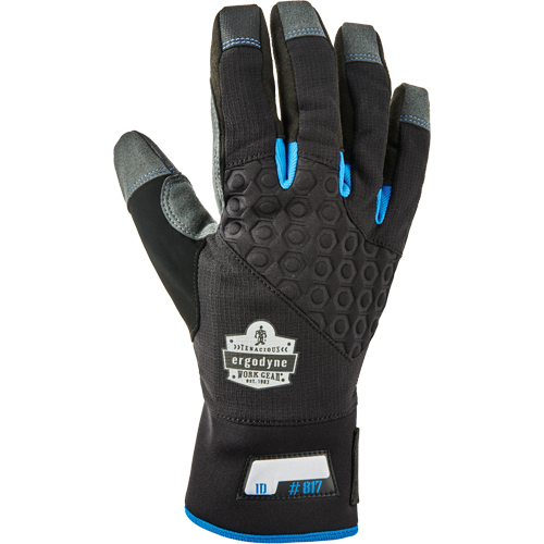 ProFlex&reg; 817 Reinforced Thermal Utility Gloves, Suede Palm, Size Small Sécurité Médic