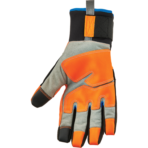 ProFlex&reg; 818WP Performance High-Visibility Thermal Waterproof Utility Gloves, Polyurethane Palm, Size Small Sécurité Médic