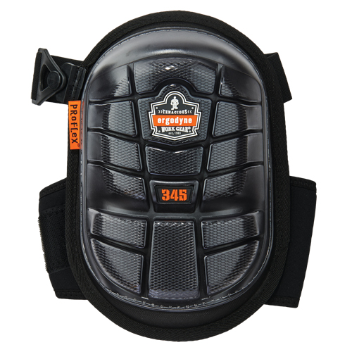 ProFlex&reg; 345 Knee Pad, Buckle Style, Gel Caps, Foam/Gel Pads Sécurité Médic