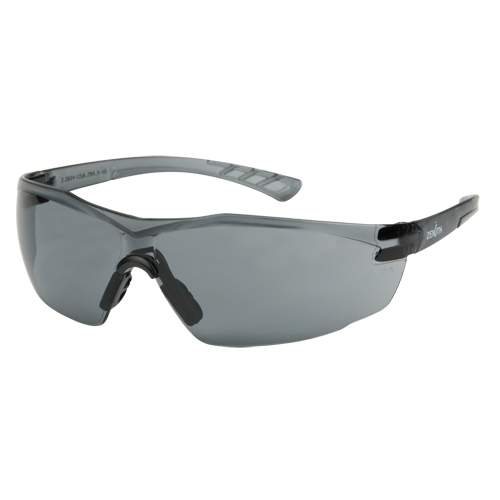 Lunettes de s&eacute;curit&eacute; s&eacute;rie Z700, Lentille Grise/fum&eacute;e, Anti-&eacute;gratignures, R&eacute;pond ou surpasse la norme CSA Z94.3 Sécurité Médic