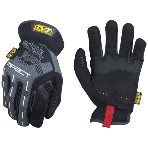 M-Pact&reg; Gloves, Small, Grain Leather Palm, Slip-On Cuff Sécurité Médic