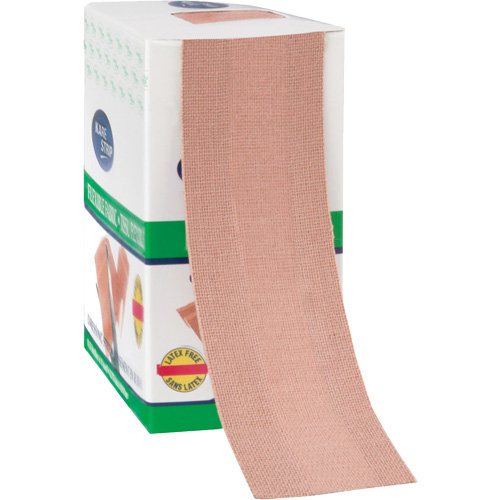 Dressing Strips, Rectangular/Square, Roll, Fabric, Non-Sterile Sécurité Médic