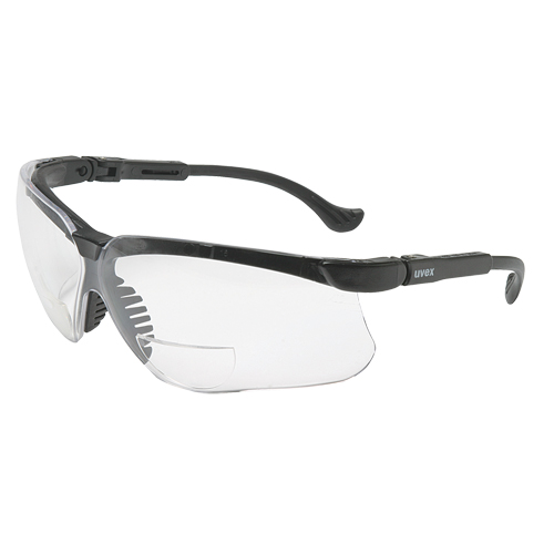 Uvex&reg; Genesis&reg; Reader Safety Glasses, Anti-Scratch, Clear, 1.5 Diopter Sécurité Médic