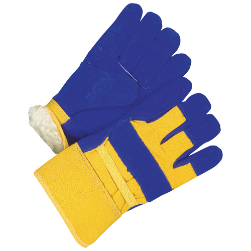Gants d'ajusteur pour femmes, Dames, Paume en Cuir fleur de vache, Doublure en Coton Sécurité Médic