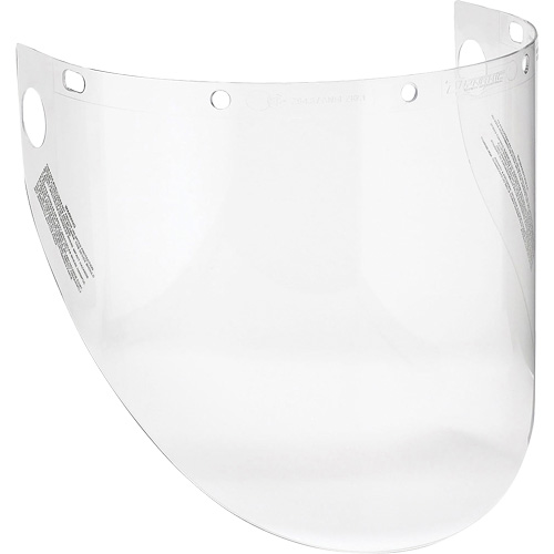 Dynamic Molded Faceshield Visor, PETG, Clear Tint Sécurité Médic