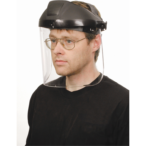 North&reg; Faceshield for Protecto-Shield&reg; Prolok&reg; Headgear, Polycarbonate, Clear Tint Sécurité Médic