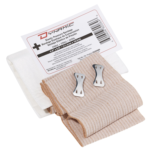 Bandage compressif &eacute;lastique Dynamic, 4-1/2" lo x 6" la Sécurité Médic