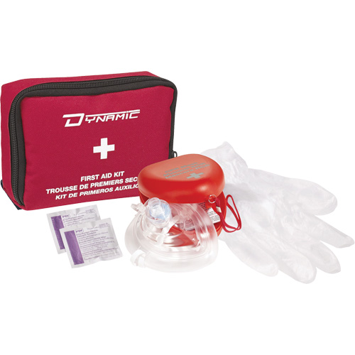 Dynamic CPR Kit, Reusable Mask, Class 2 Sécurité Médic