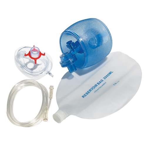 Dynamic Manual Resuscitator, Single Use Faceshield, Class 1 Sécurité Médic