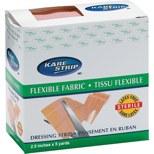 Dynamic Elastic Dressing Bandage, Rectangular/Square, 180", Fabric, Non-Sterile Sécurité Médic