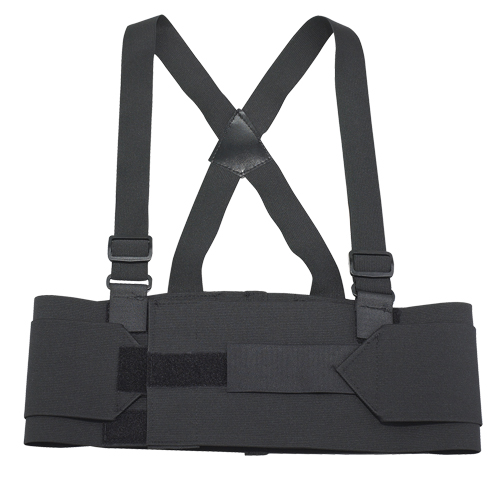 Dynamic Back Support Belt, Elastic/Nylon Jersey, Large Sécurité Médic