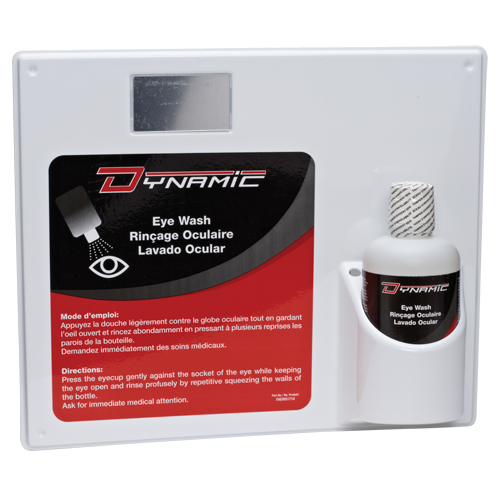 Dynamic Eyewash Station with Isotonic Solution, Single Sécurité Médic