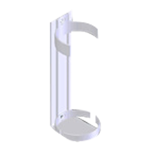 Dynamic Plastic Vehicle Bracket for Bio Med Wash&reg; Solution Sécurité Médic