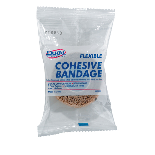 Dukal Bandage, Cut to Size L x 1" W, Class 1, Self-Adherent Sécurité Médic