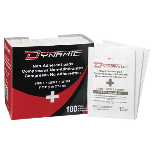 Dynamic Non-adherent Pads Sécurité Médic