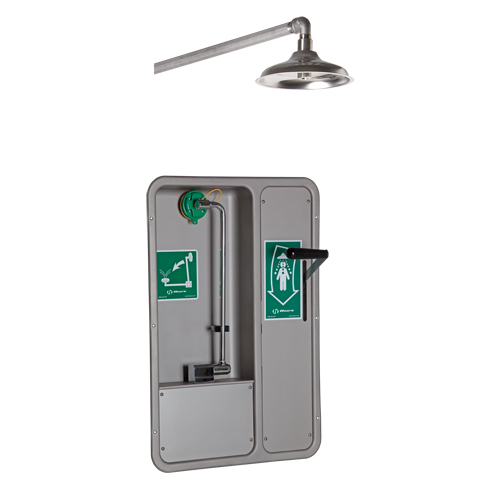 ADA Eye/Face Wash and Shower, Ceiling-Mount Sécurité Médic