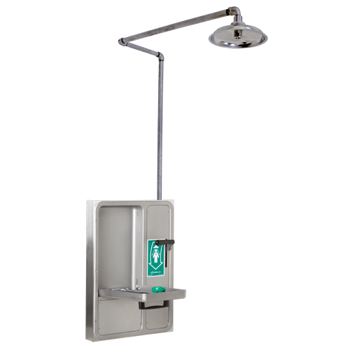Eye/Face Wash and Shower, Ceiling-Mount Sécurité Médic