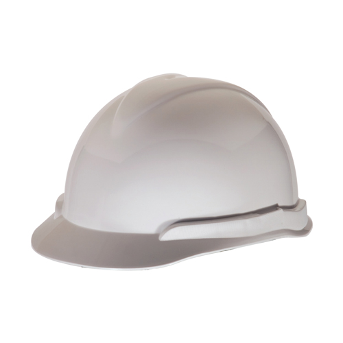 Casque de s&eacute;curit&eacute; Super-V, R&eacute;pond aux normes CSA type 2, Suspension Rochet, Non ventil&eacute; Sécurité Médic