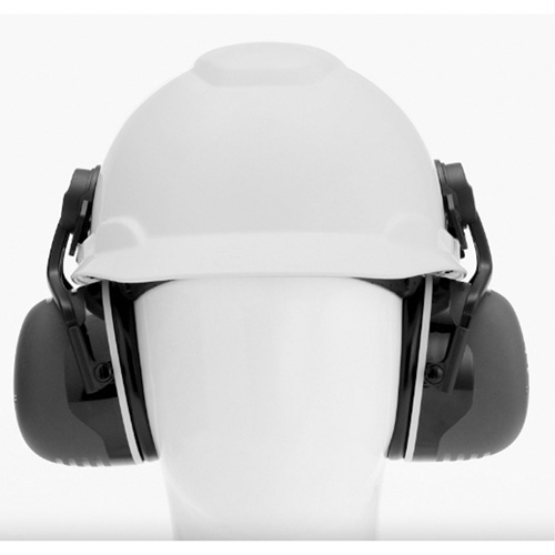 Peltor Electrically Insulated Earmuffs, Cap Mount, 31 NRR dB Sécurité Médic