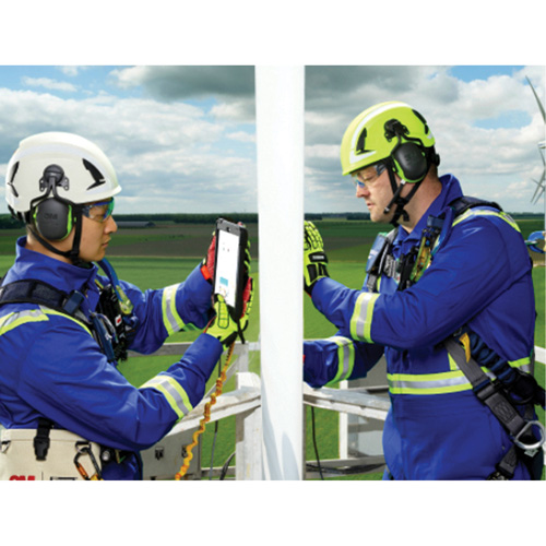 Peltor Electrically Insulated Earmuffs, Cap Mount, 31 NRR dB Sécurité Médic