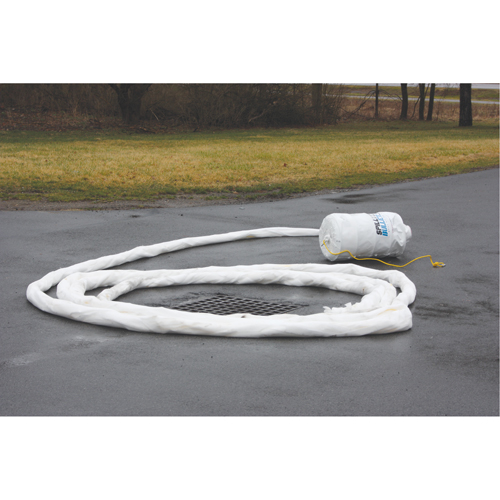 Spillver Bullet Boom, Oil Only, 100' L x 5" W, 28 gal. Absorbancy Sécurité Médic