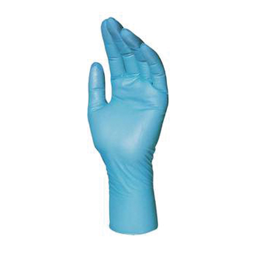 Gants jetables Solo Ultra 997, T-Grand, Nitrile, 4 mils, Sans poudre, Bleu Sécurité Médic