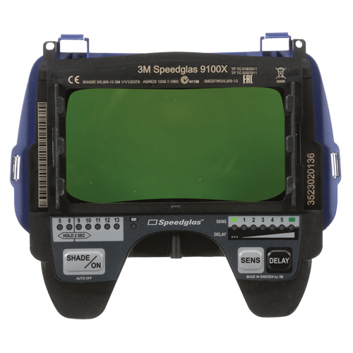 Speedglas Auto-Darkening Filter 9100X, 4-2/10"W x 2-1/10" H Viewing Area, For Use With Series 9100 Sécurité Médic