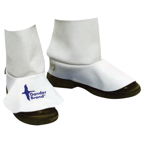 Welding Spats, 6" L, Pearl Grey Sécurité Médic