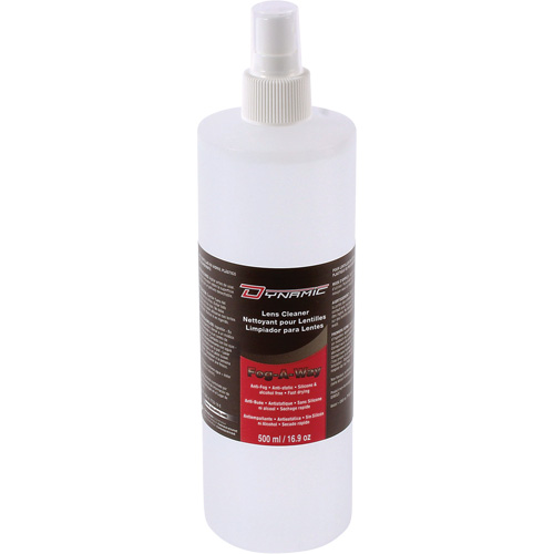Solution antibu&eacute;e pour nettoyer les lentilles Dynamic, 500 ml Sécurité Médic