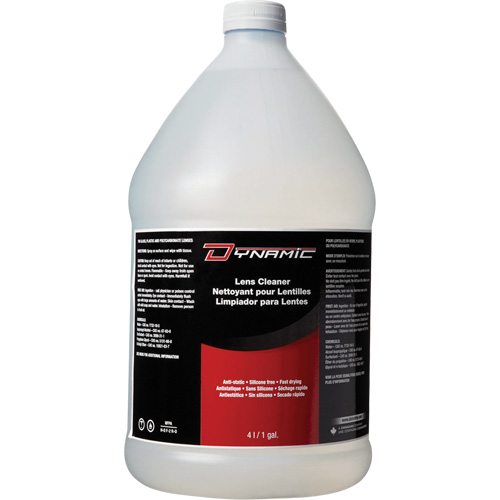 Solution antibu&eacute;e pour nettoyer les lentilles Dynamic, 4 L Sécurité Médic