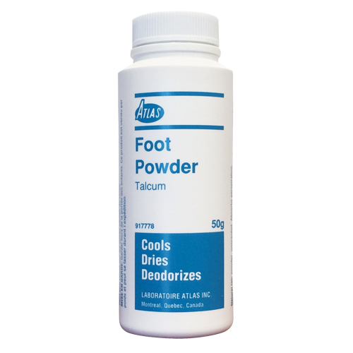 Atlas Foot Powder Sécurité Médic