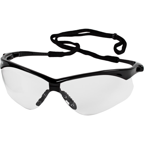 KleenGuard Nemesis Safety Glasses, Clear Lens, Anti-Scratch, ANSI Z87+/Meets/Exceeds CSA Z94.3 Sécurité Médic