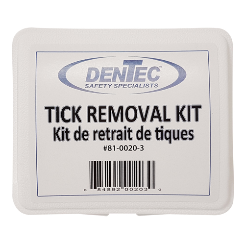 Tick Safety Kit, Class 1 Medical Device, Plastic Box Sécurité Médic