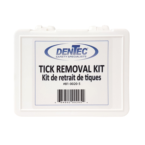 Tick Safety Kit, Class 1 Medical Device, Plastic Box Sécurité Médic