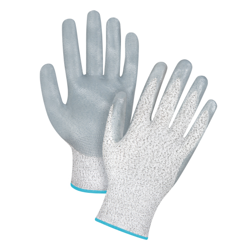 Gants haute performance r&eacute;sistants &agrave; la coupe, Taille T-Grand/10, Calibre 13, Rev&ecirc;tement Nitrile, Enveloppe en PEHP, ANSI/ISEA 105 niveau 4/EN 388 niveau 5 Sécurité Médic